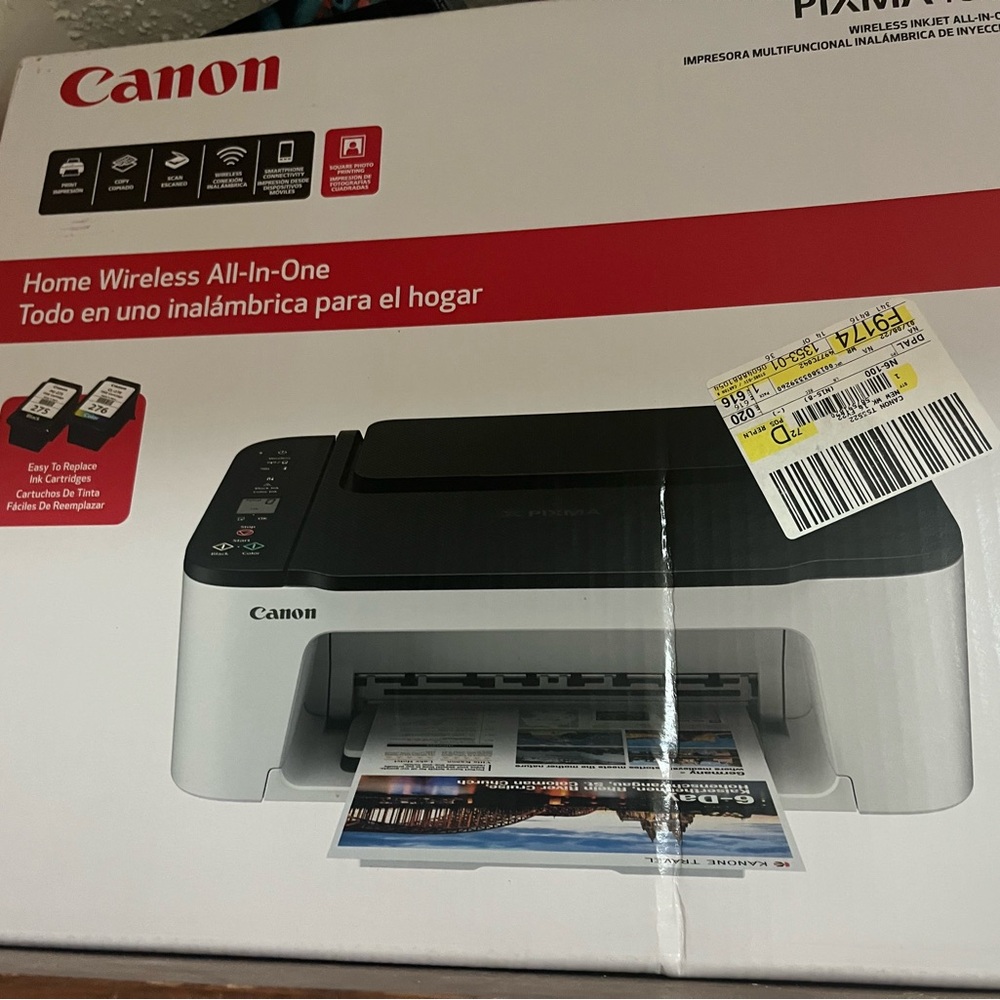 Canon PIXMA Black and White Wireless Printer